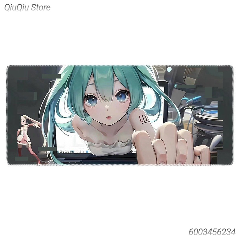 Pc Gaming Hatsune Miku - Hatsune Miku Anime Gaming Mouse Pad