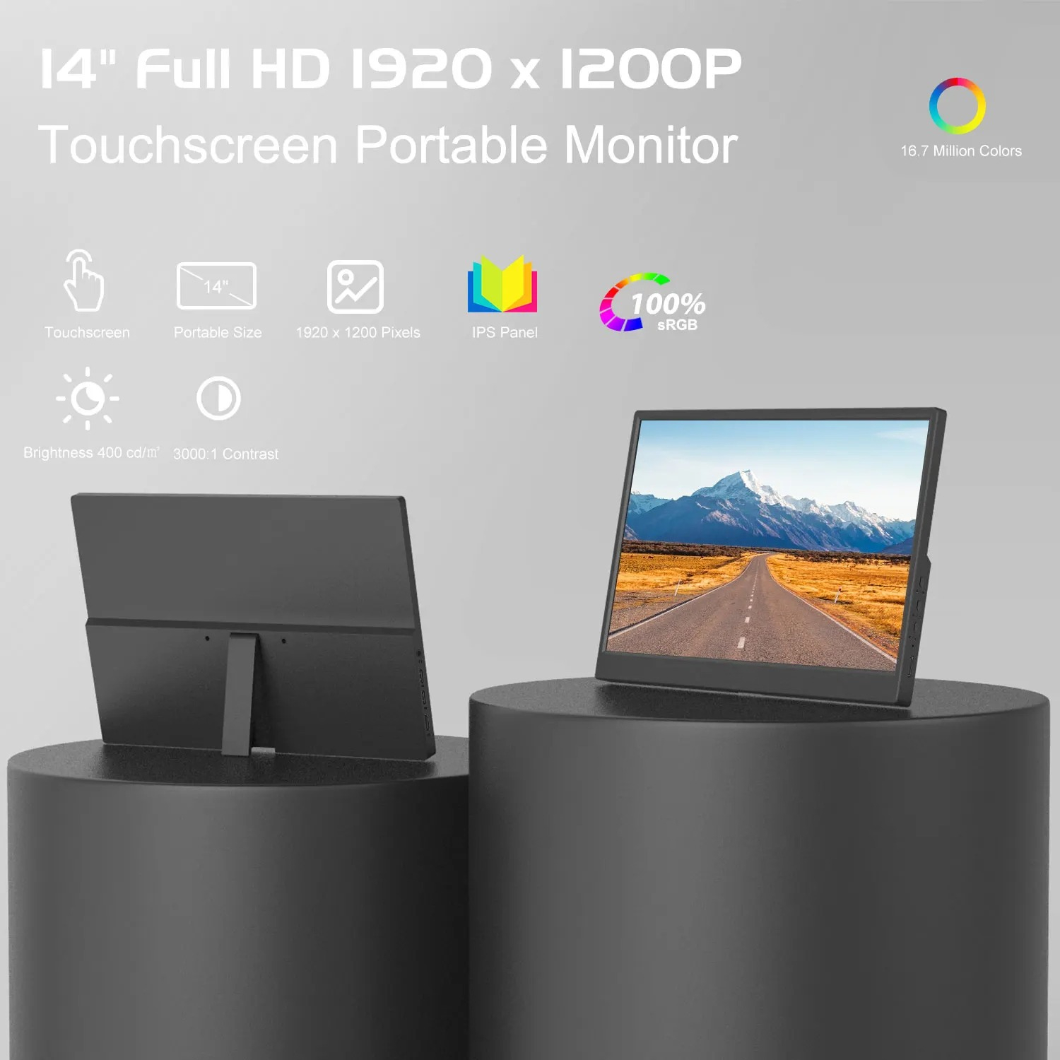 1920*1200 14-inch Portable Mon - огляд і ціна Pc Gaming On Android