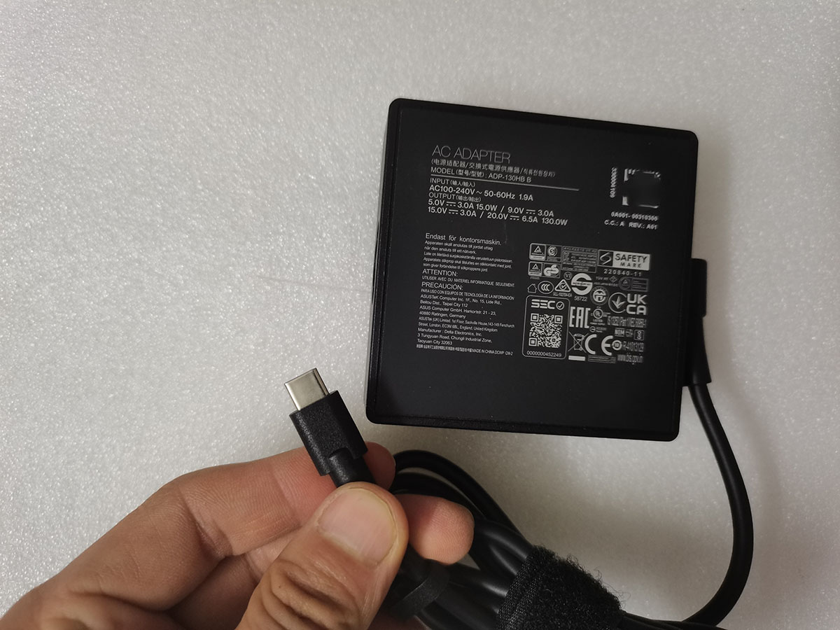 ADP-130HB B 20V 6.5A TYPE-C 13 - огляд і ціна Pc Gaming Uk