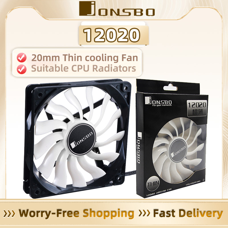 JONSBO 12020 120mm DC 12V 3Pin - огляд і ціна Pc Gaming Ultra