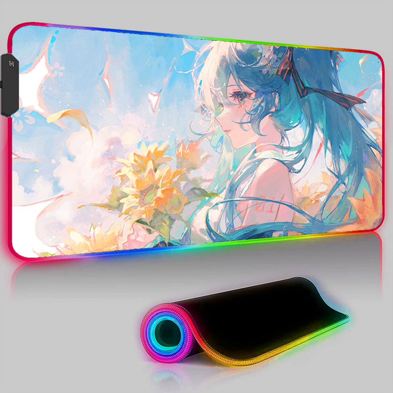 Kawaii Pink HD Mouse Pad RGB P - огляд і ціна Pc Gaming Hatsune Miku