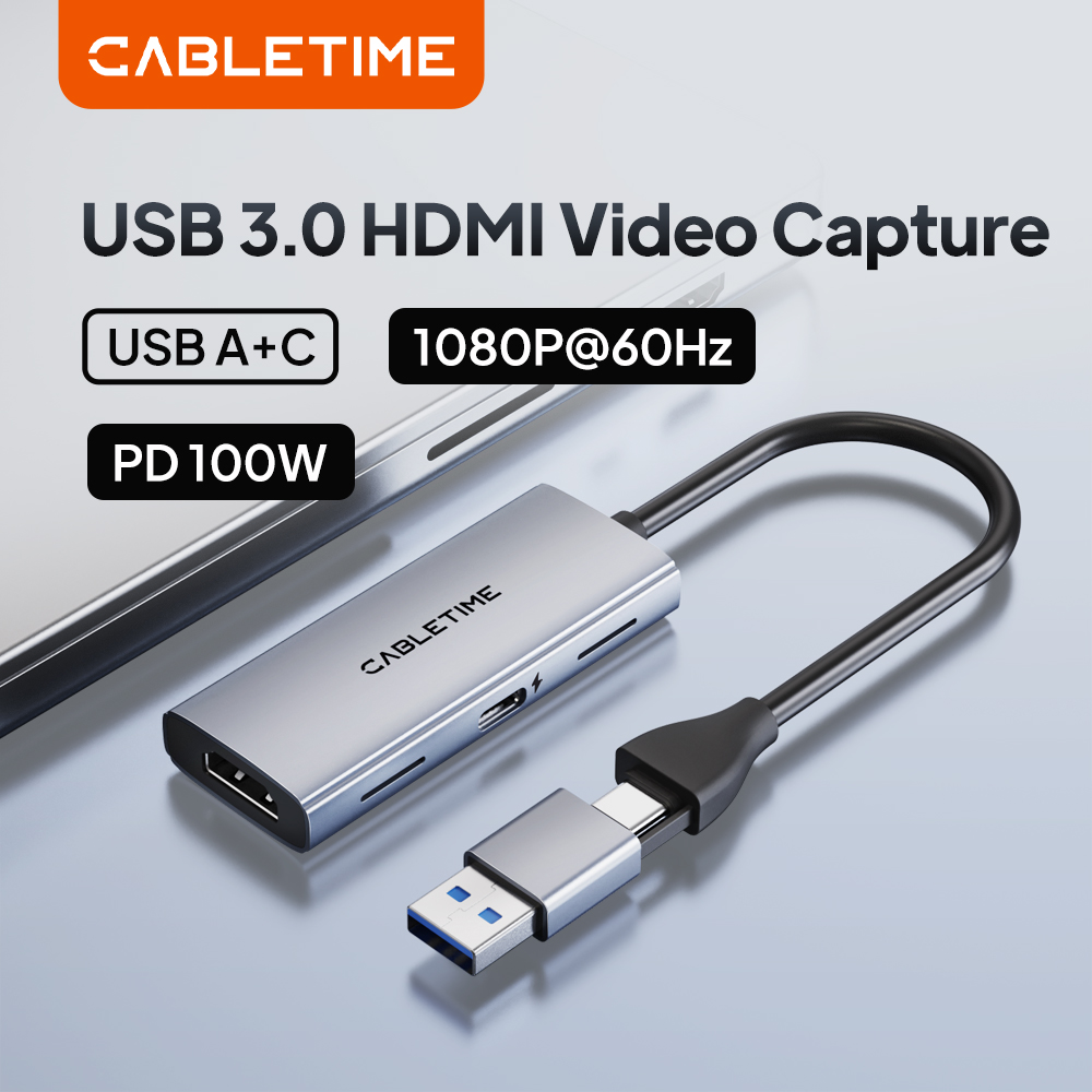 CABLETIME 4K Video Capture Car - огляд і ціна Pc Gaming Live Streaming