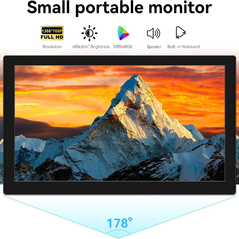 Small Touchscreen Monitor 10.1 - огляд і ціна Pc Gaming On Android