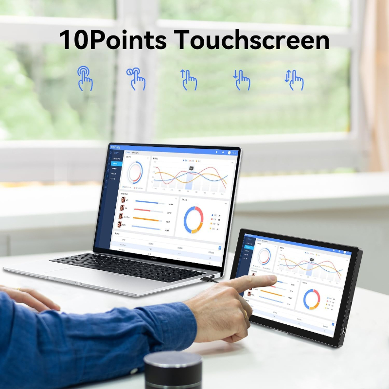 Small Touchscreen Monitor 10.1 - огляд і ціна Pc Gaming On Android