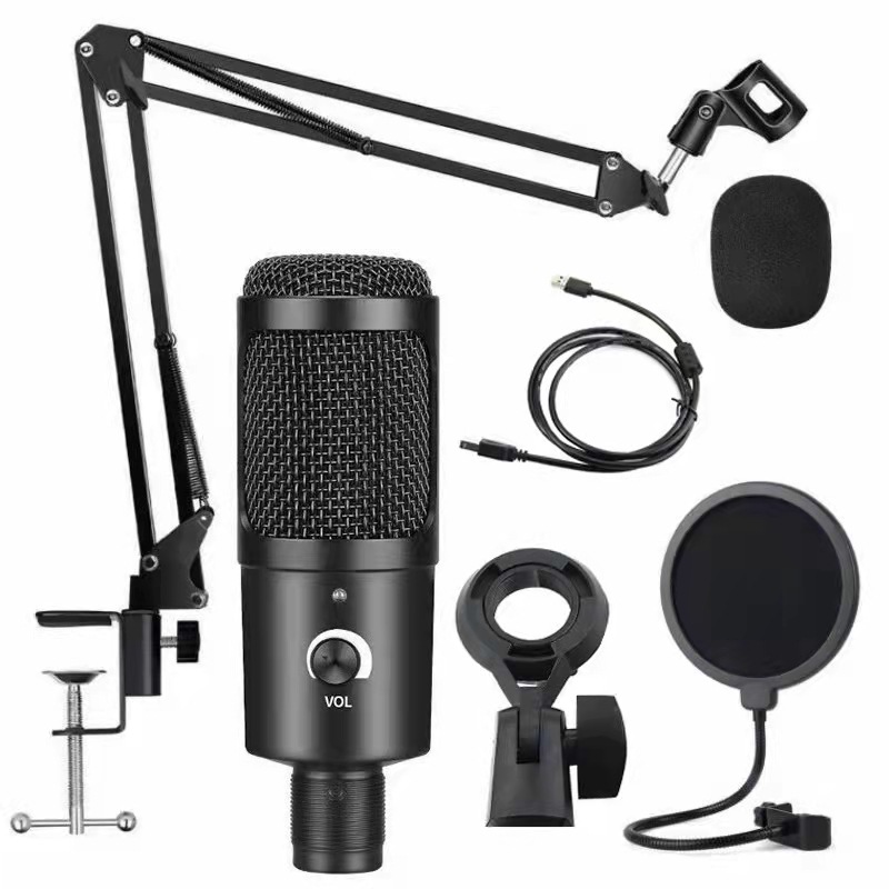 USB Condenser Microphone Recor - огляд і ціна Pc Gaming Live Streaming