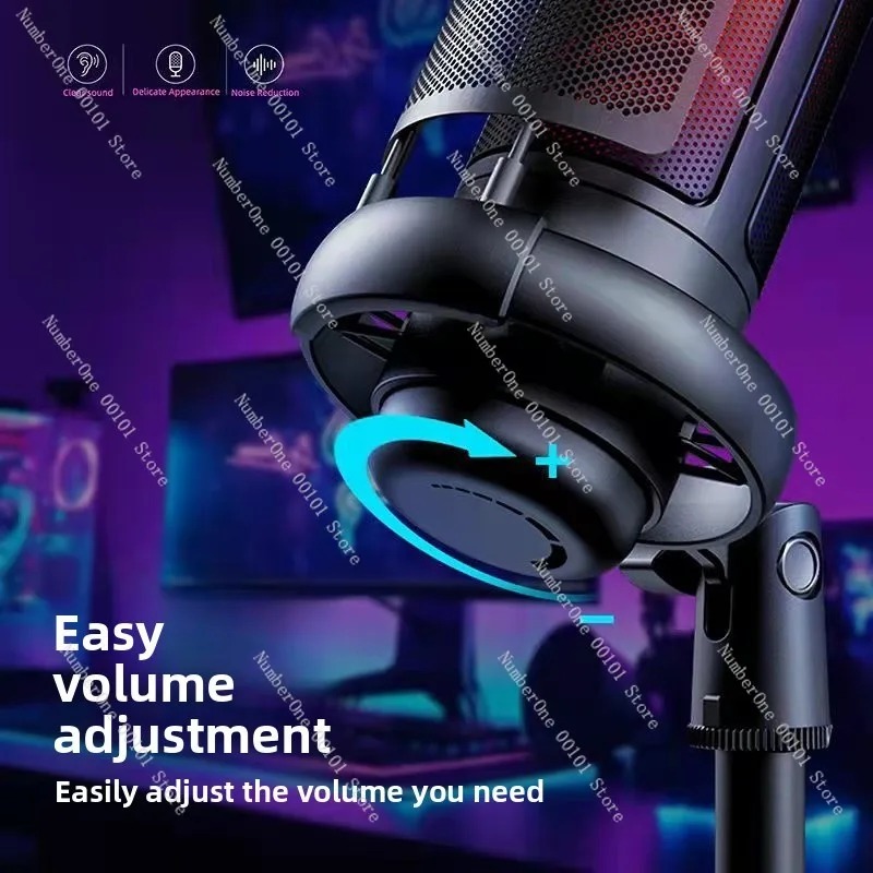 USB Condenser Microphone Cardi - огляд і ціна Pc Gaming Live Streaming