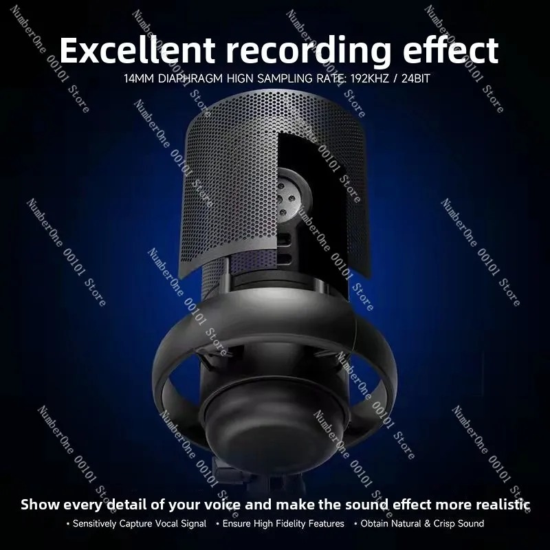 USB Condenser Microphone Cardi - огляд і ціна Pc Gaming Live Streaming