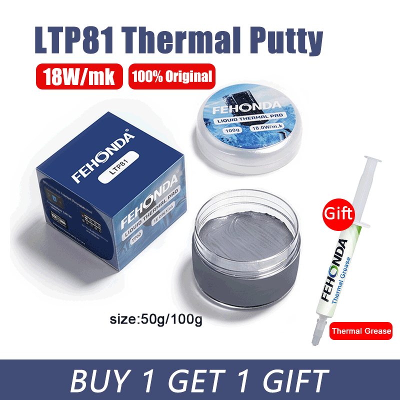 Fehonda LTP81 Thermal Putty 18 - огляд і ціна Laptop Cooling Pad