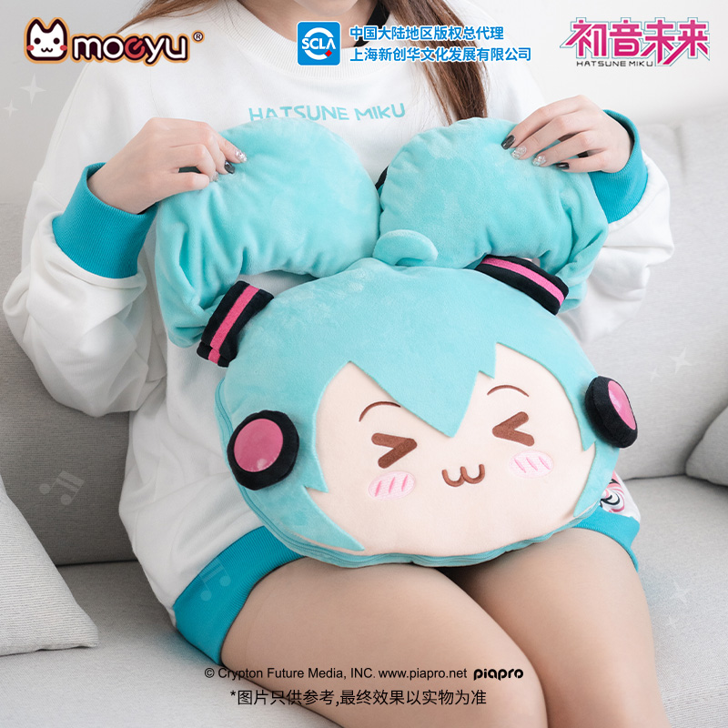 Cute Miku Pillow Narrowing Eye - огляд і ціна Pc Gaming Hatsune Miku