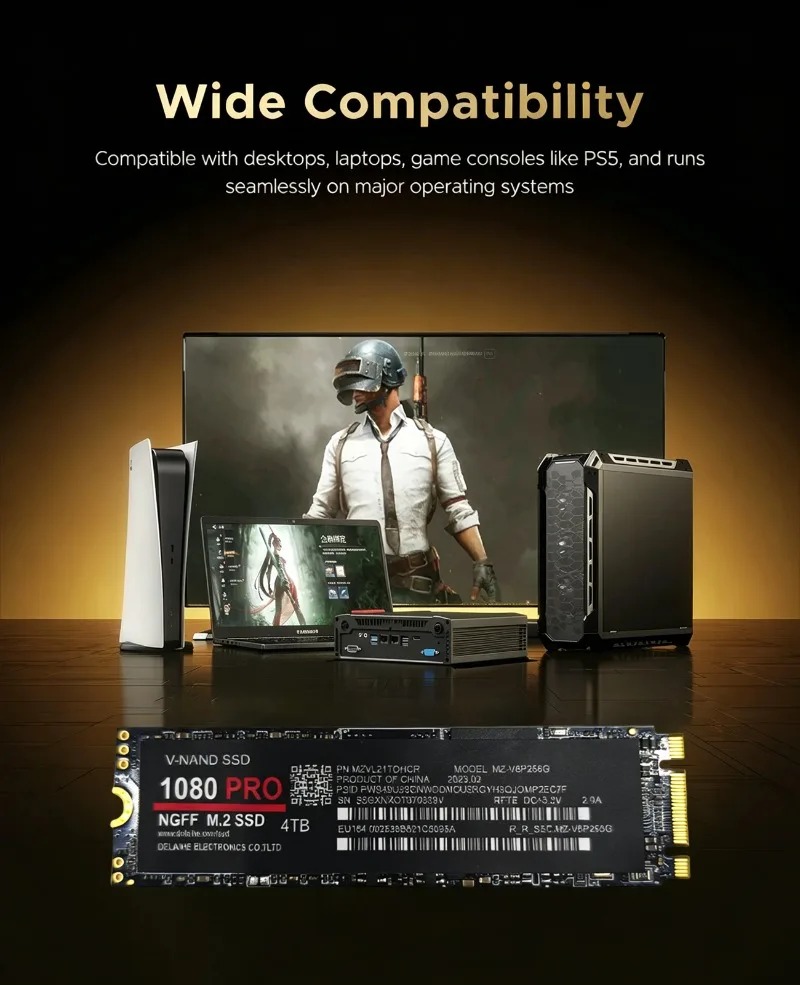 M.2 NGFF NVMe PCIe 4.0 High Sp - огляд і ціна Pc Gaming Ultra