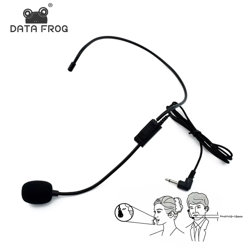 DATA FROG 3.5mm Wired Micropho - огляд і ціна Pc Gaming Live Streaming