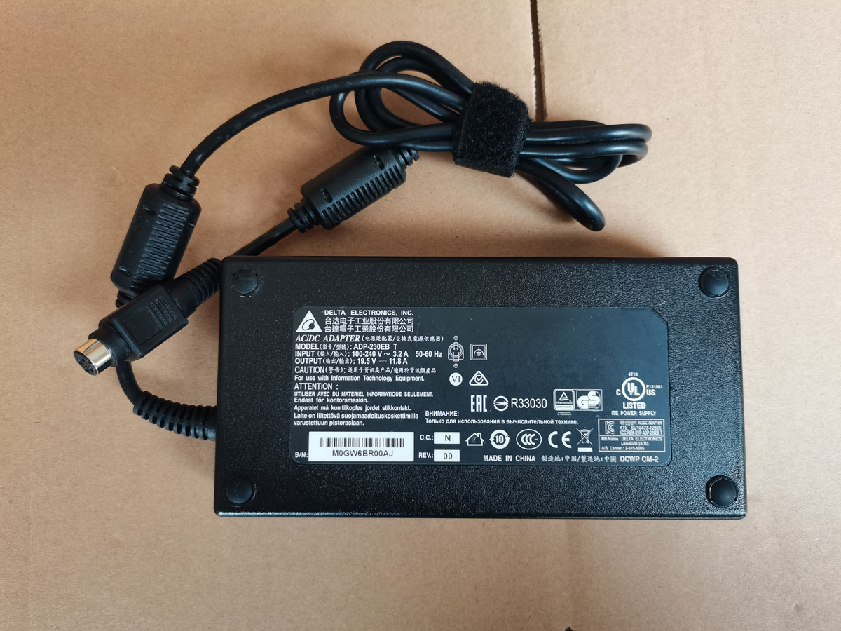 OEM Delta 230W 19.5V 11.8A ADP - огляд і ціна Pc Gaming Uk