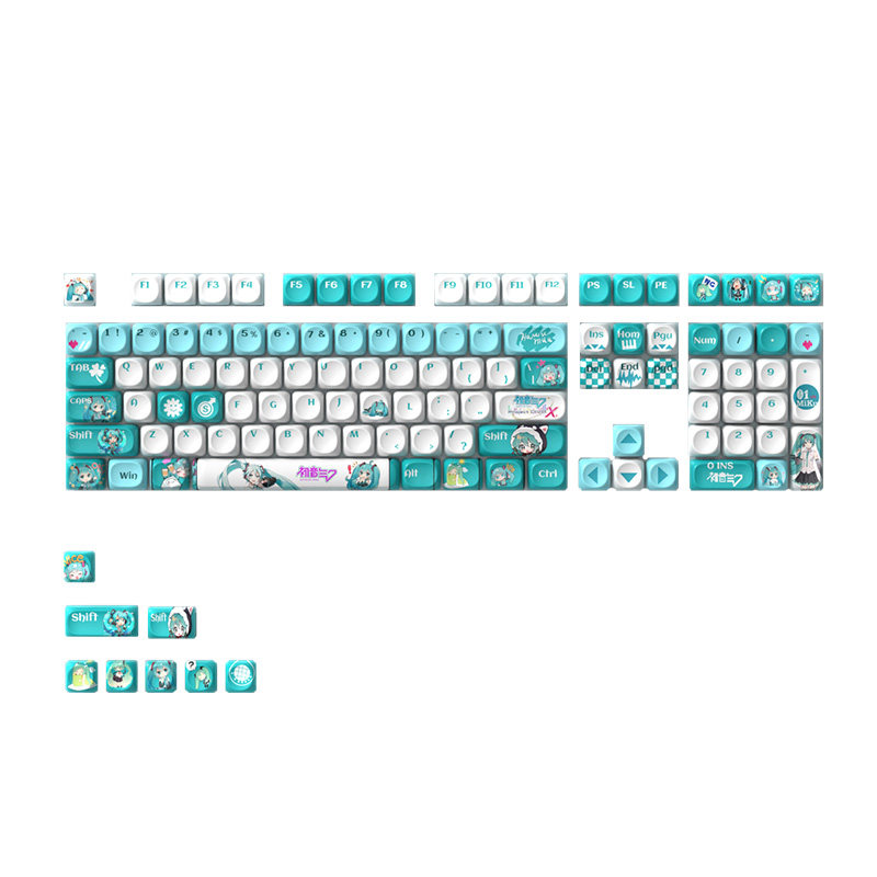 Anime Mechanical Keyboard Keyc - огляд і ціна Pc Gaming Hatsune Miku