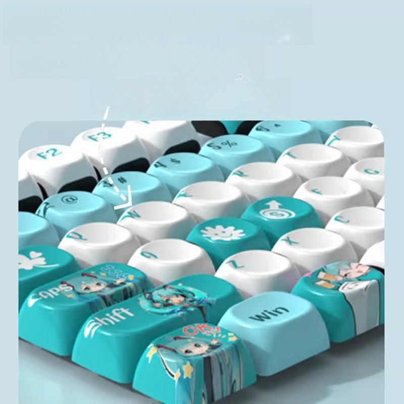 Anime Mechanical Keyboard Keyc - огляд і ціна Pc Gaming Hatsune Miku