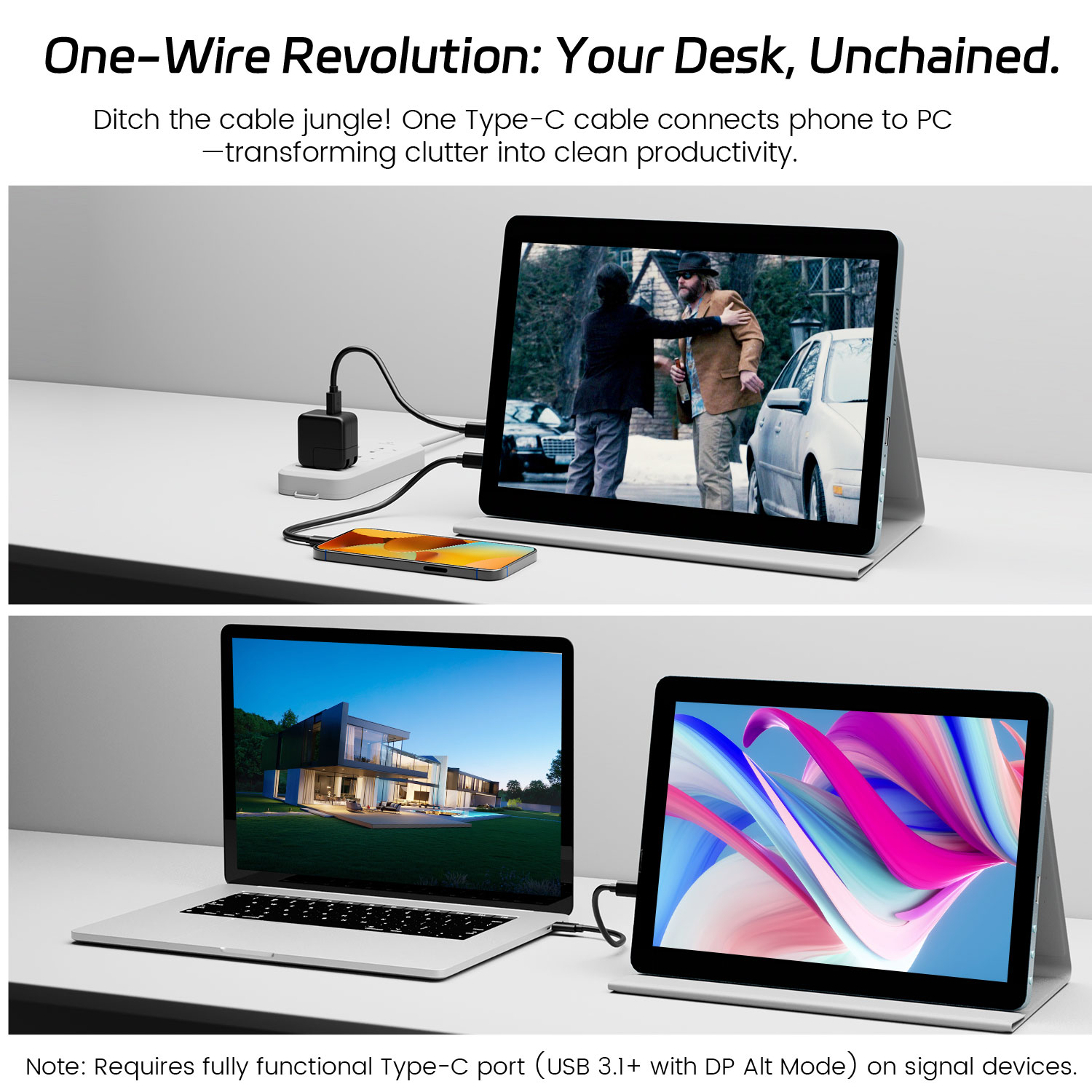9.7inch Portable monitor 2048* - огляд і ціна Pc Gaming On Android