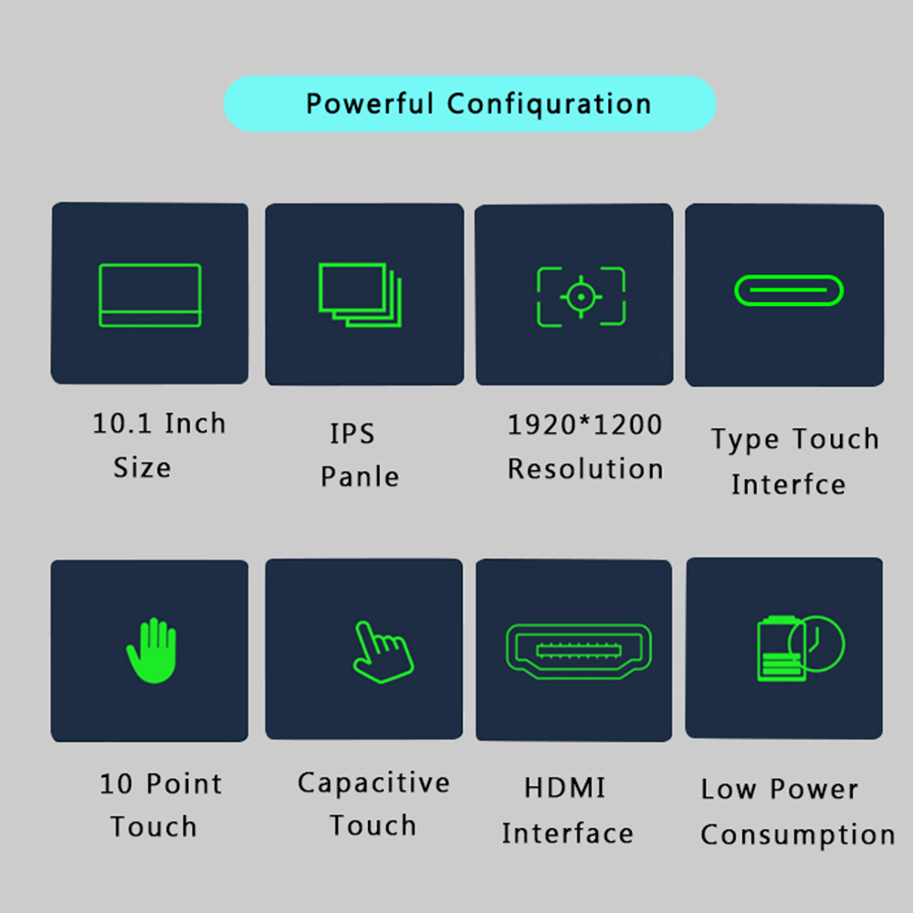 10.1inch Portable monitor 1920 - огляд і ціна Pc Gaming On Android